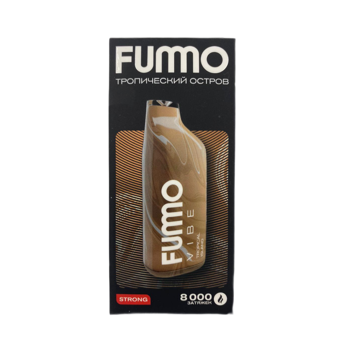 FUMMO VIBE 8000 Strong Тропический остров 2%