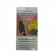 Картридж ATTACKER К-ONE 2000 Черная смородина, лимон, гранат 5.5 мл 2%