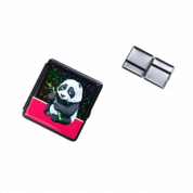 800836 Портсигар ANGELO д/18 сигарет, 80 мм, "панда"