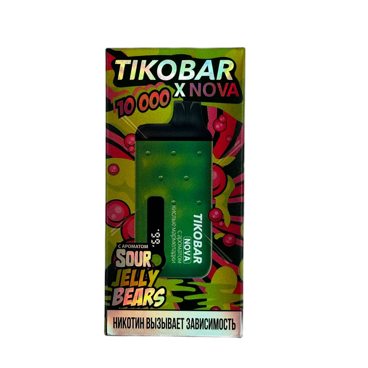 TIKOBAR 10000 NOVA Кислые мармеладки 2%