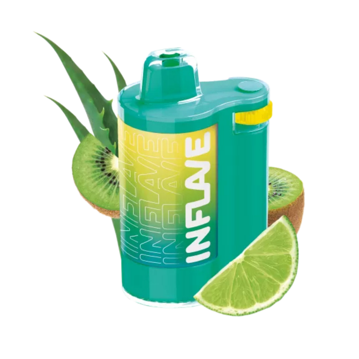 INFLAVE SPIN 8000 Киви лайм алоэ 2%