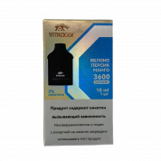 Картридж ATTACKER К-TWO 3600 Яблоко персик манго 10 мл 2%