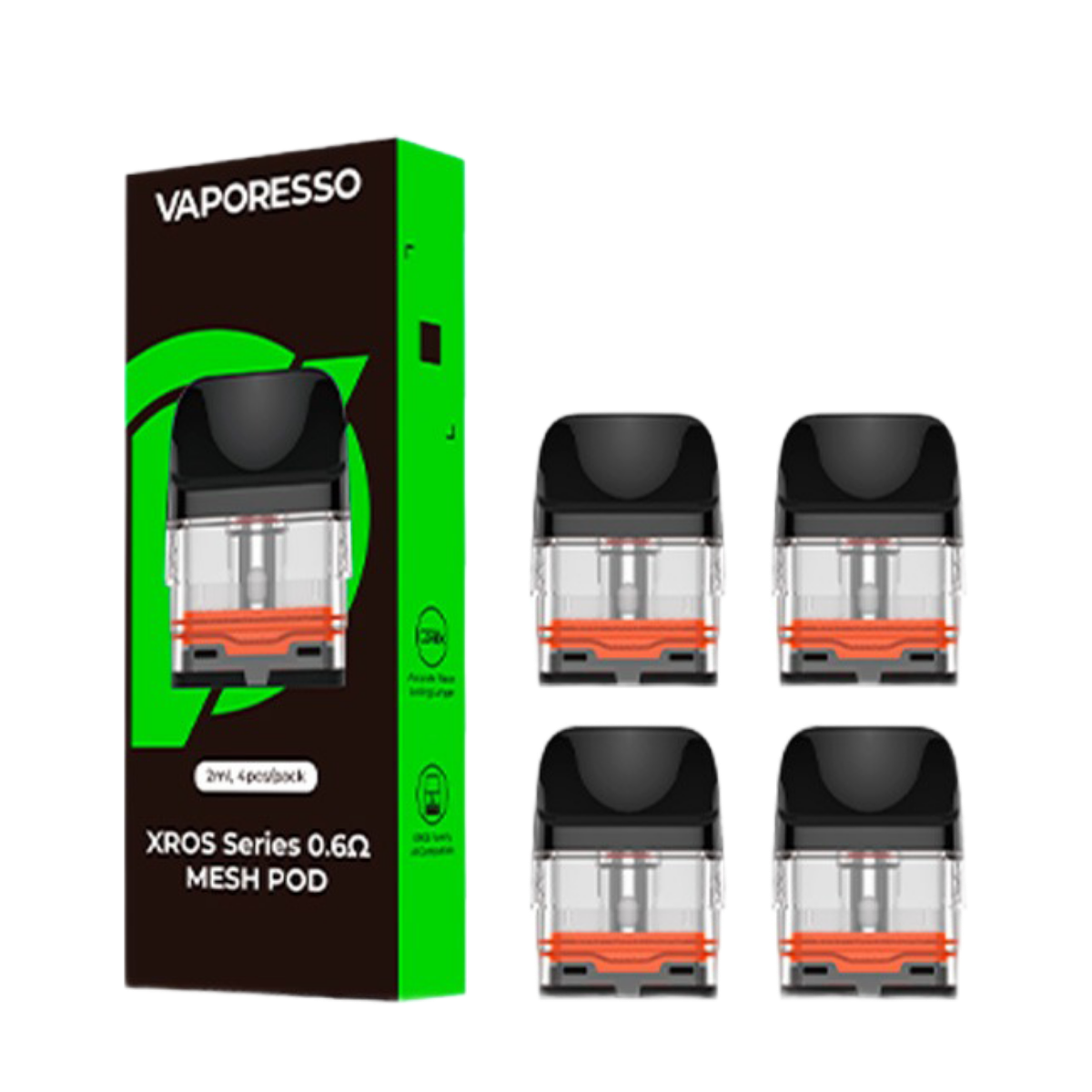 Vaporesso XROS Series 0.6ohm 2ml Pod VRR-0064E-PO