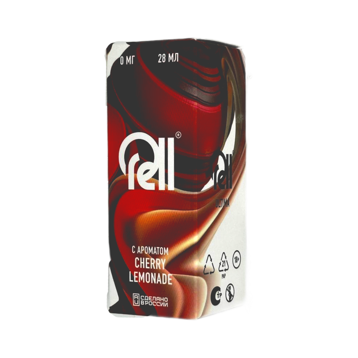 RELL ULTIMA + Nicobooster б/никотина Вишневый лимонад  30мл.0мг.