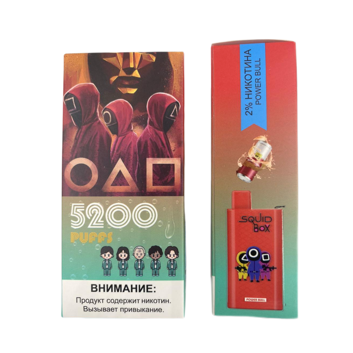 R AND M Squid Box 5200 Энергетик 2%