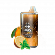 HUSKY CYBER NEW 8000 Апельсин лимон перечная мята лёд 2%