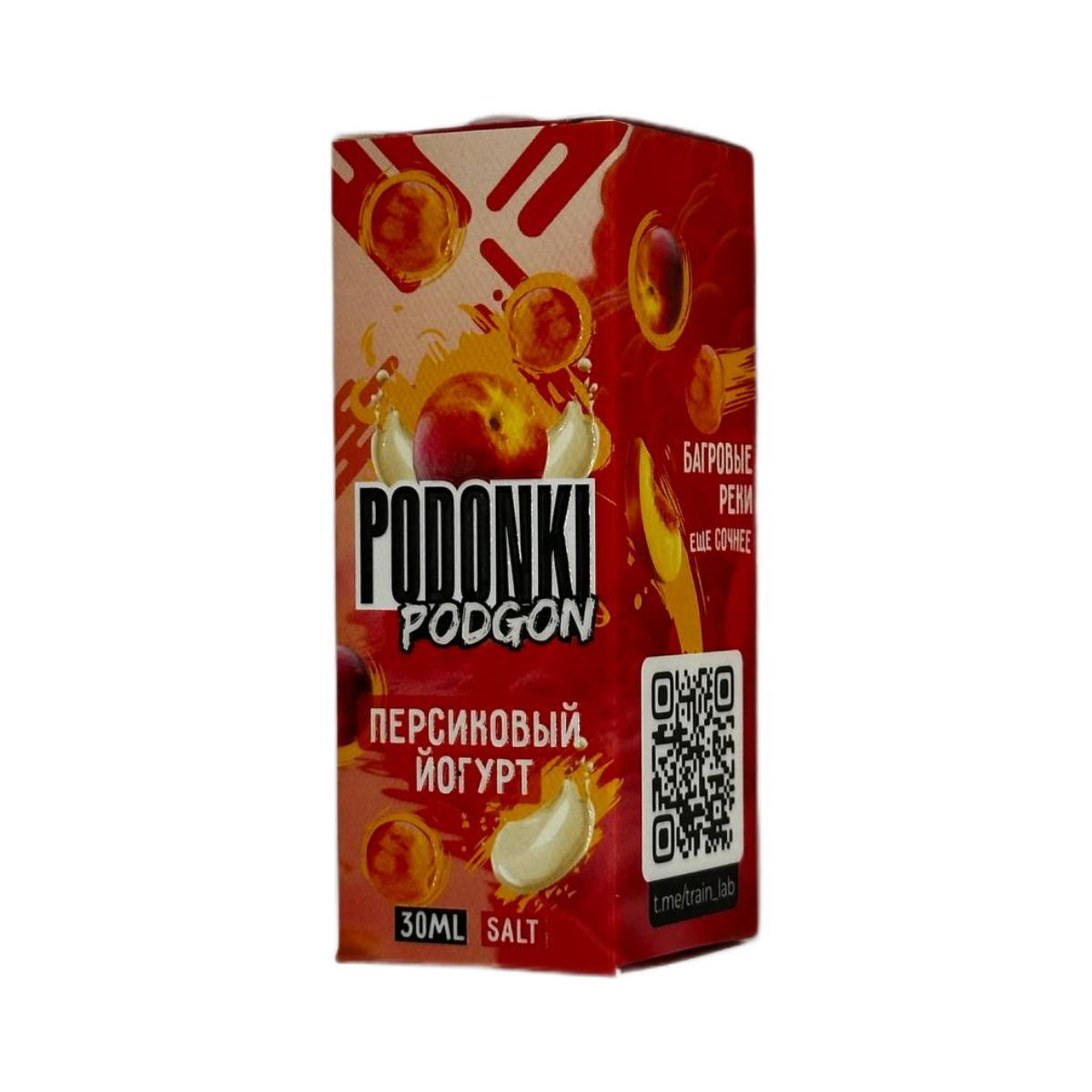 POD ONKI PODGON Персиковый йогурт 30мл.20мг.