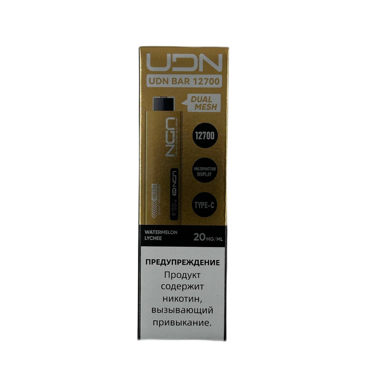 UDN BAR 12700 Арбузный личи 2%