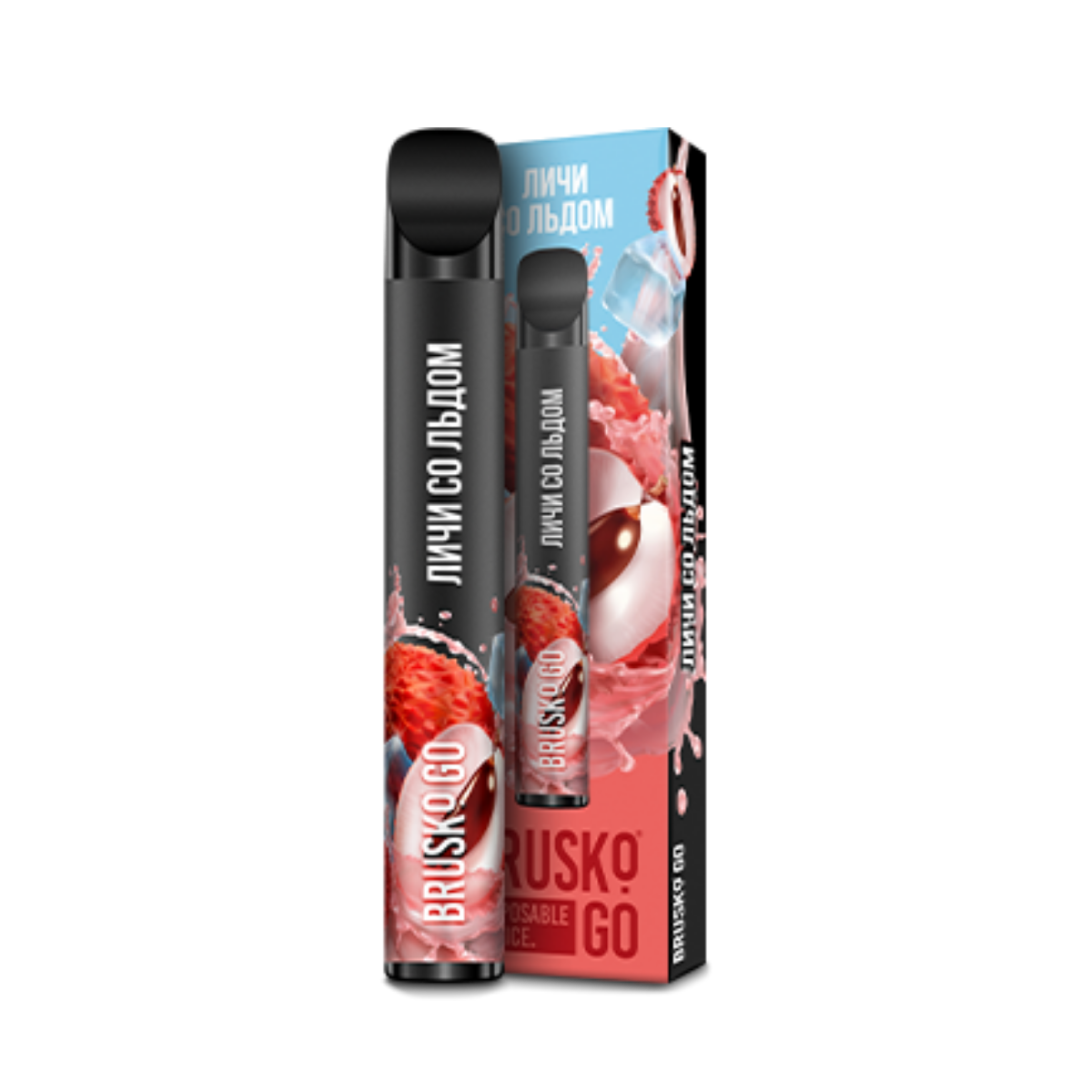 BRUSKO Go 800 Ледяной личи 2%
