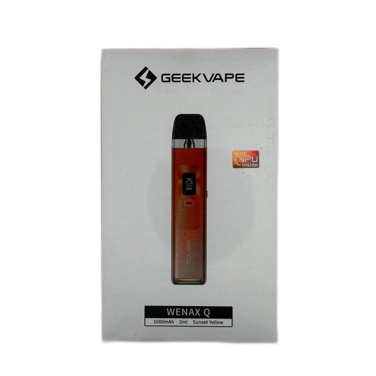 Geek Vape Wenax Q 1000mAh Pod Kit Sunset Yellow