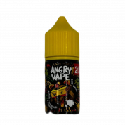 Angry Vape Salt Ultra Енот Щипач (чизкейк с клубникой и бананом) 30мл 2%