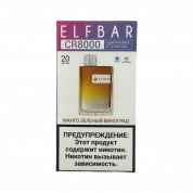 ELFBAR 8000 CR Манго зеленый виноград 2%