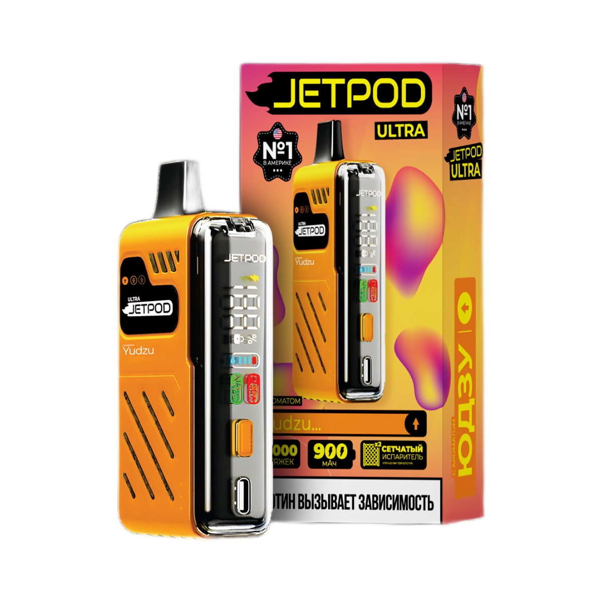 JETPOD ULTRA 14000 Японский лимон юдзу 2%