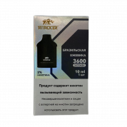 Картридж ATTACKER К-TWO 3600 Бразильская ежевика 10 мл 2%