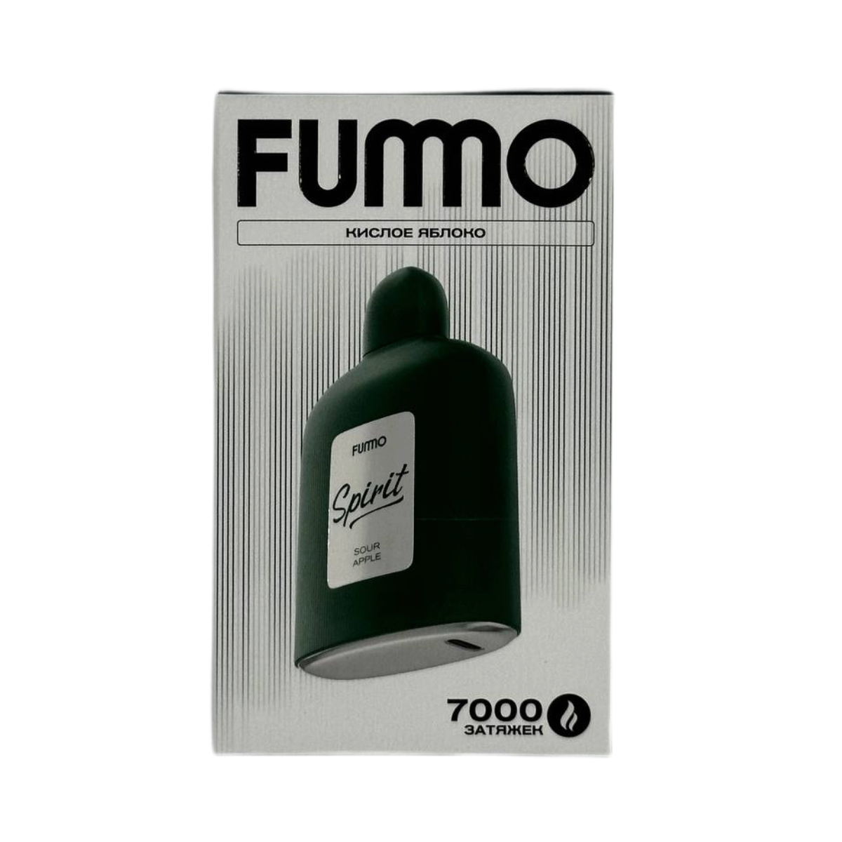 FUMMO SPIRIT 7000 Кислое яблоко 2%