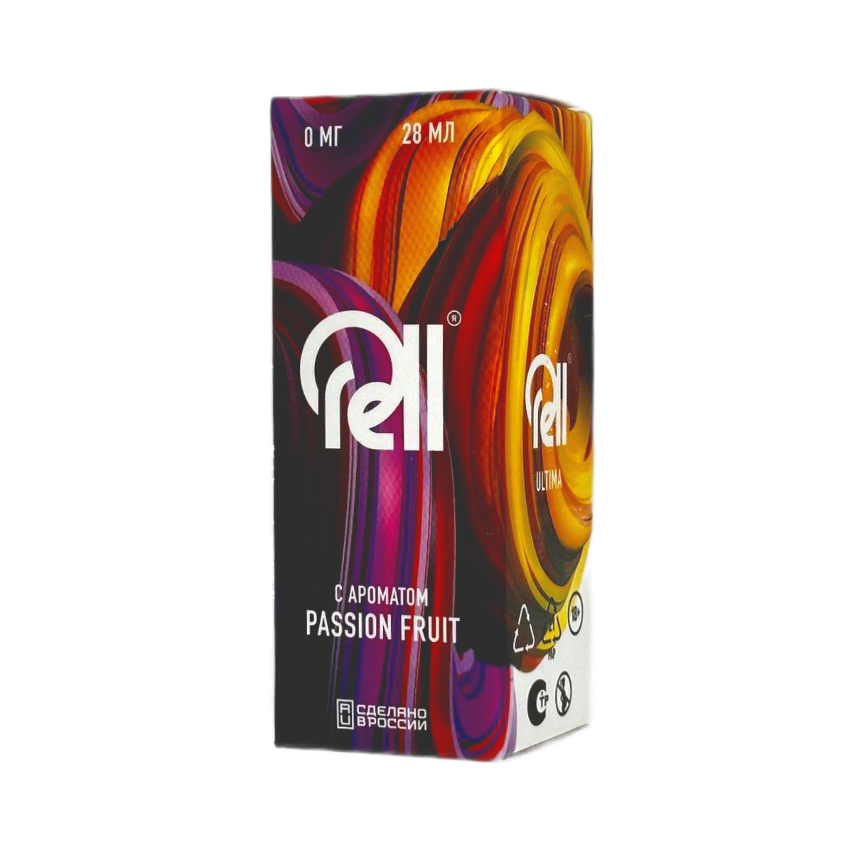 RELL ULTIMA + Nicobooster б/никотина Маракуйя  30мл.0мг.