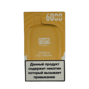 FLUM Pebble 6000 Ванильное мороженое 2%
