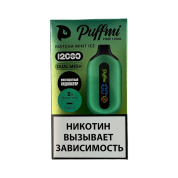 PUFFMI PURE V2 12000 Матча мята лед Extra Hard