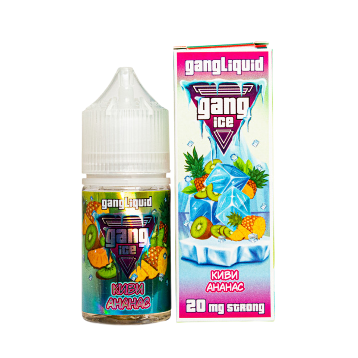 GANG ICE Strong Киви ананас 30мл 2%