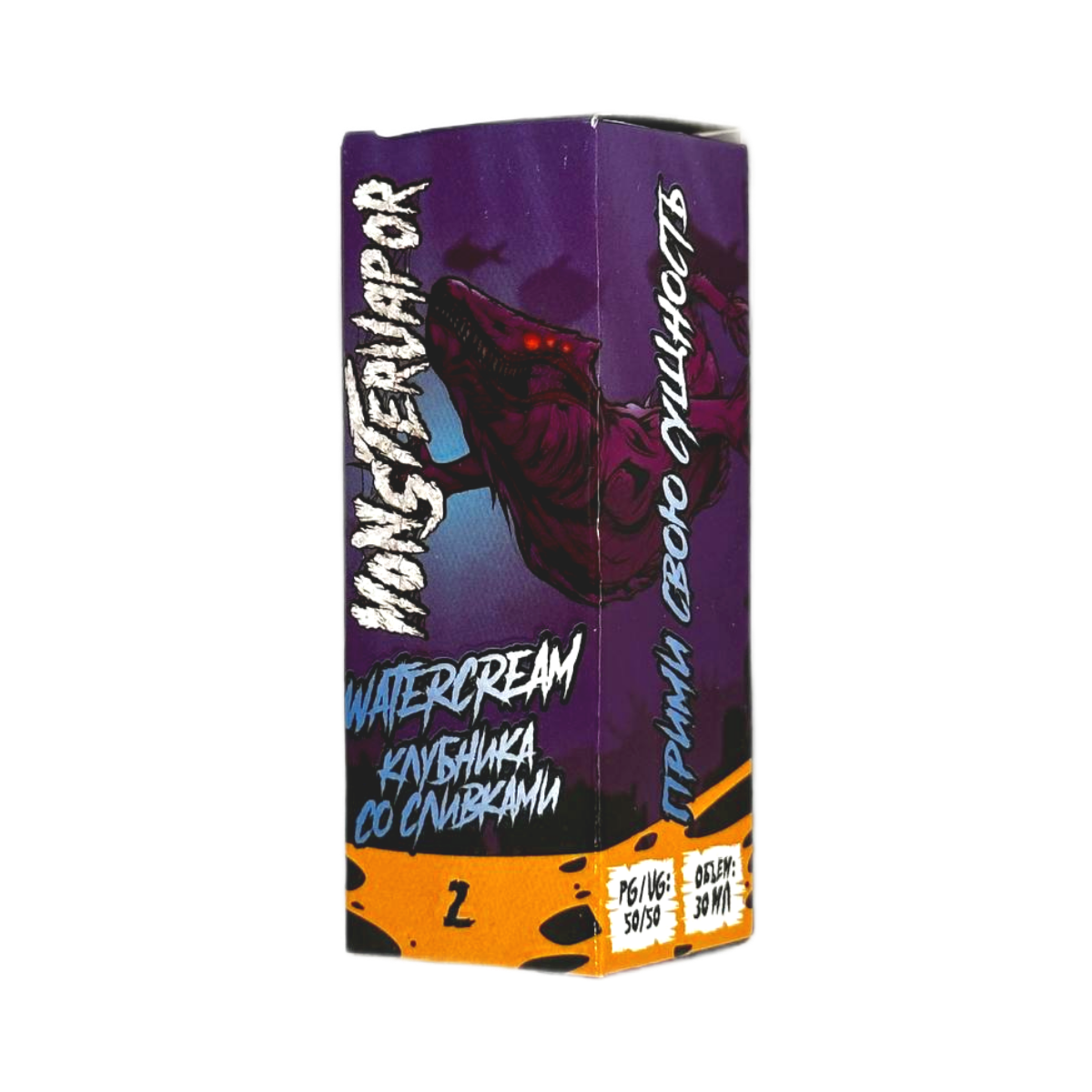 MONSTERVAPOR WATERCREAM Клубника со сливками 30мл.20мг.