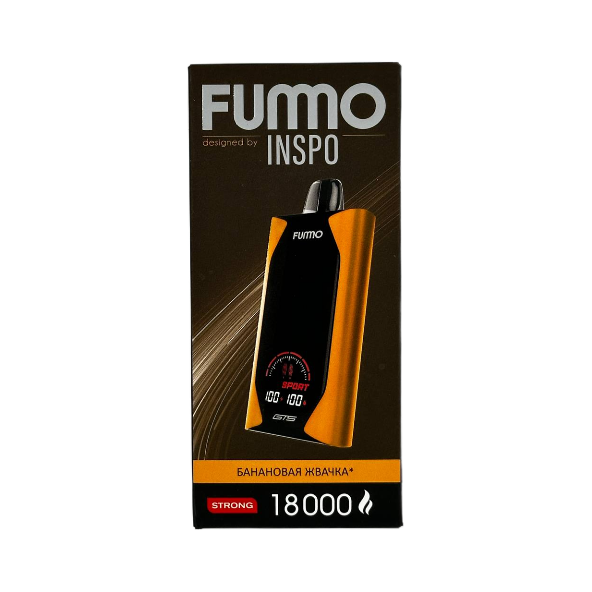 FUMMO GTS 18000 Банановая жвачка strong 2%