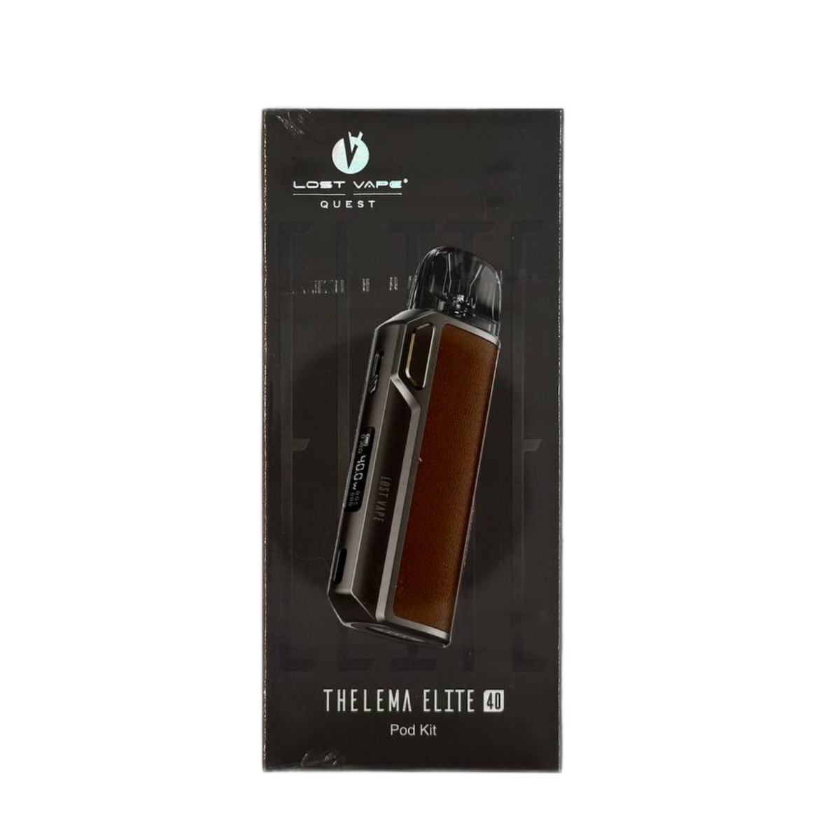 Thelema Elite 40 Pod Kit Gunmetal Espresso