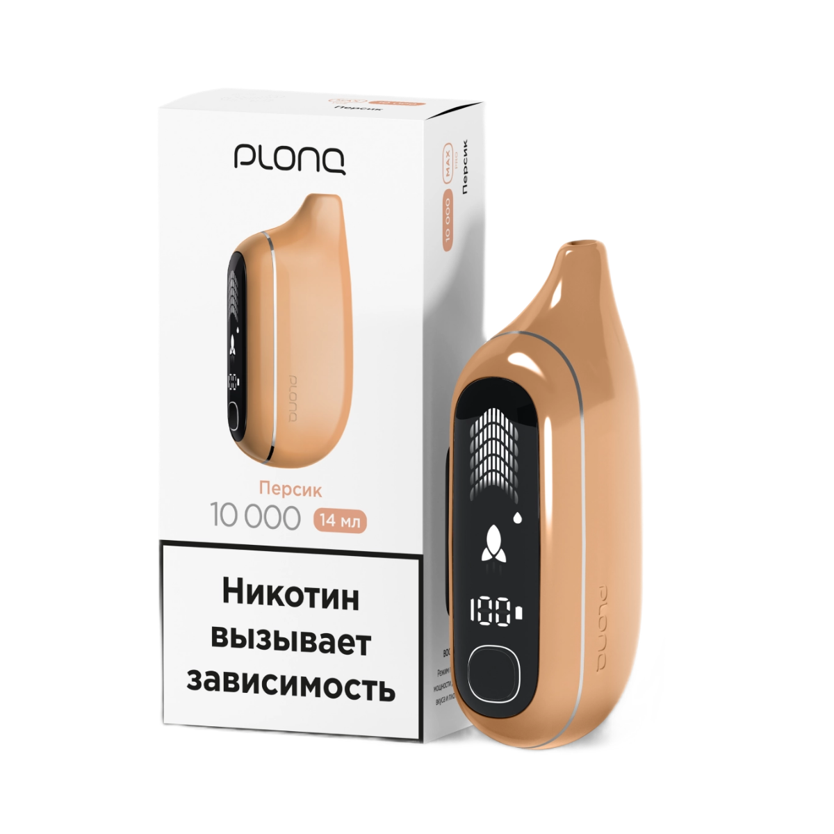 PLONQ MAX PRO 10000 Персик 2%