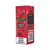 TIKOBAR PLATINUM Salt Вишня мята 30мл.20мг.