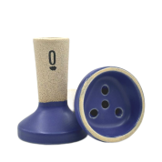 Кальянная чашка керамическая ОБЛАКО TRIO Black фиолетовый матовый