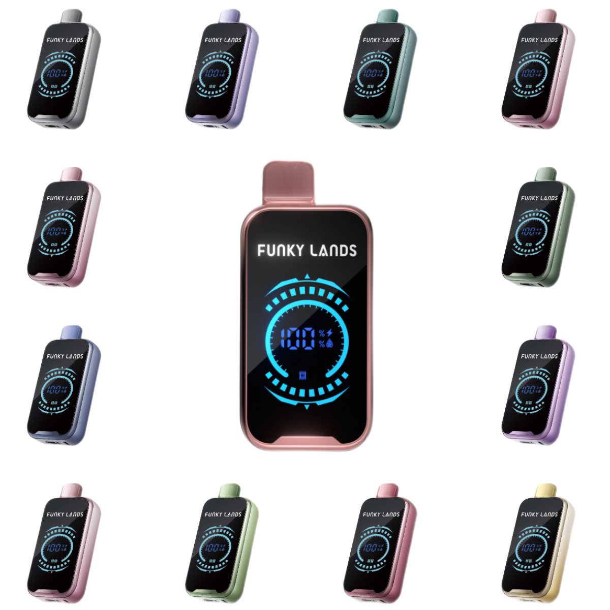 FUNKY LANDS 15000 Ледяная вишня 2%