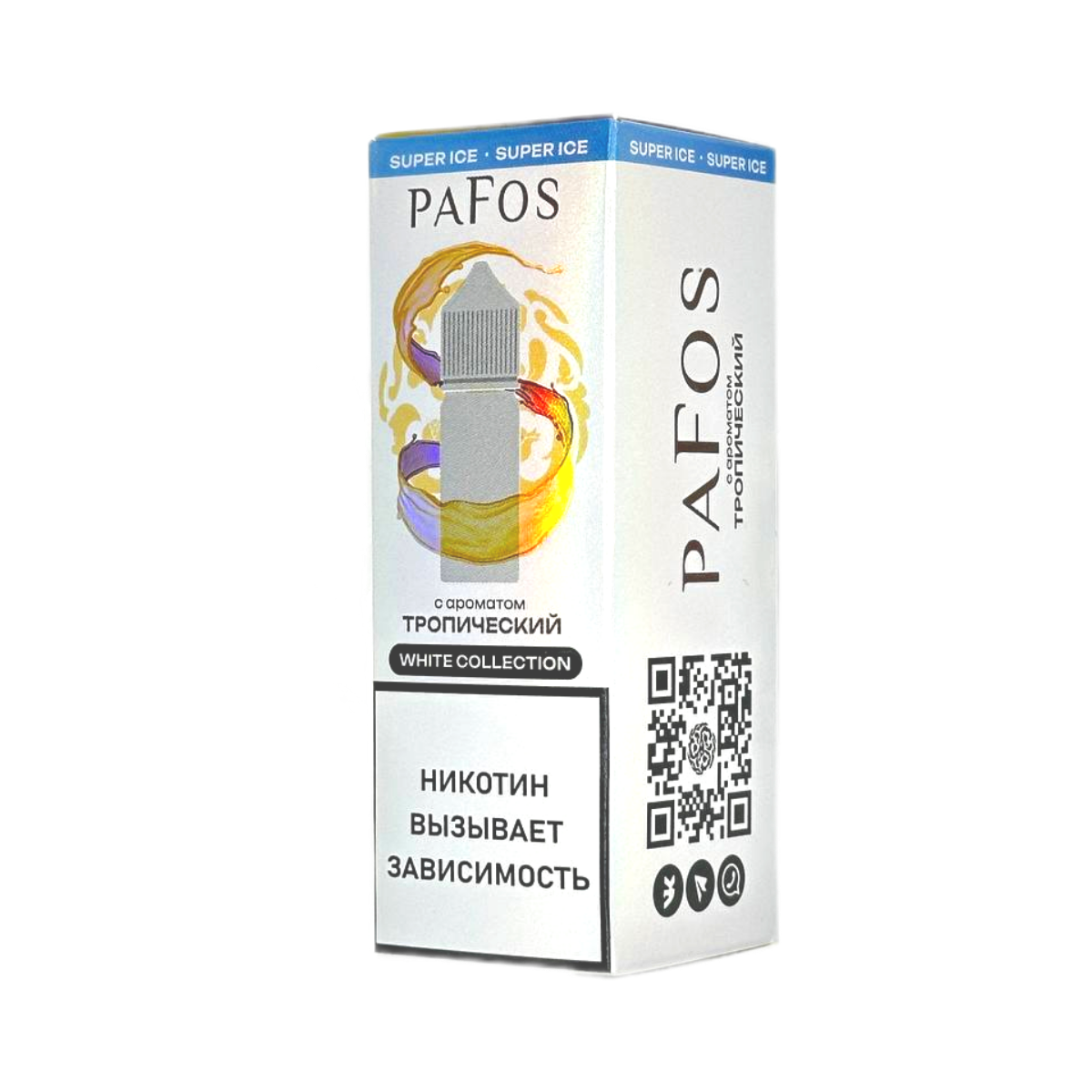 PAFOS WHITE Тропический 30мл.20мг. Soft