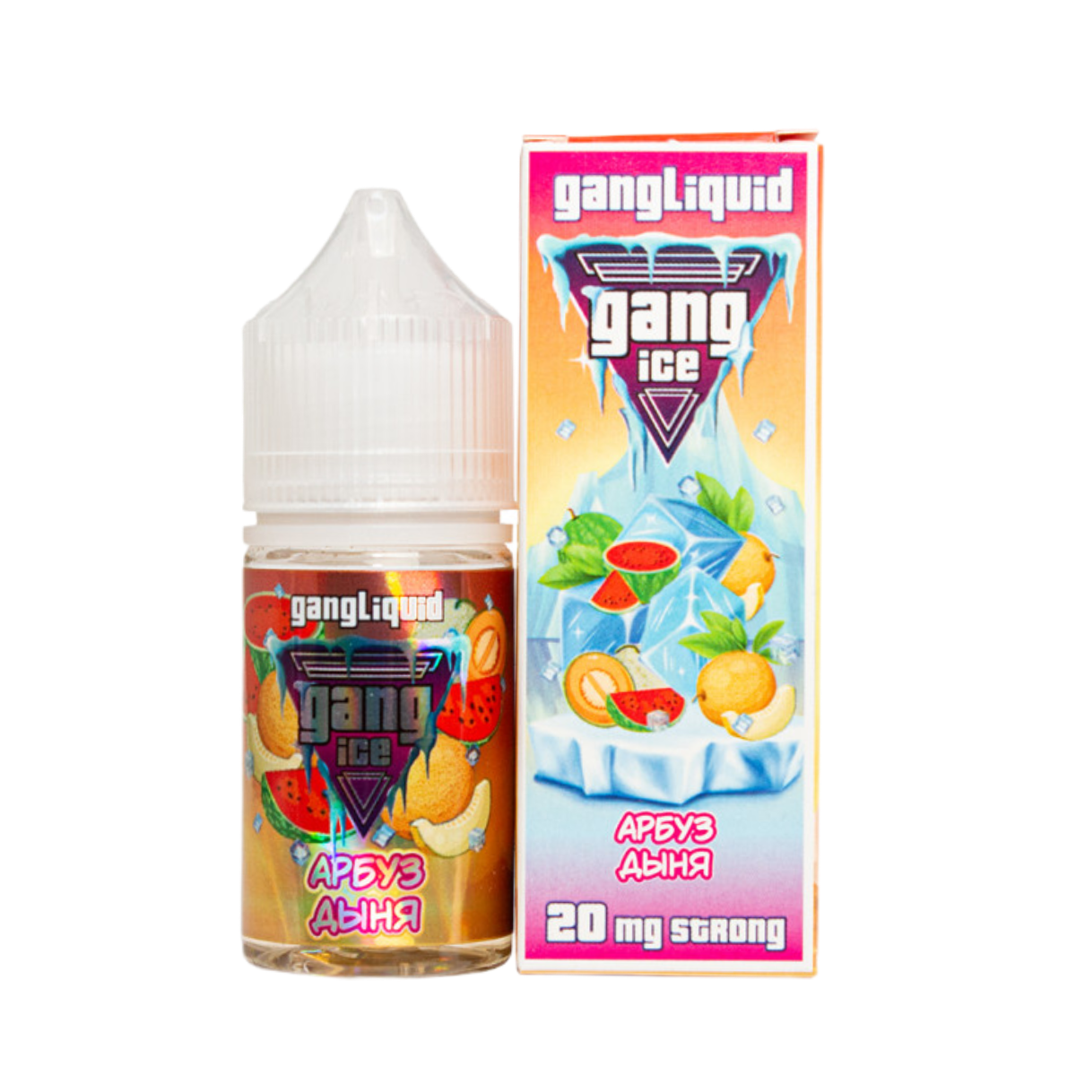GANG ICE Strong Арбуз дыня 30мл 2%