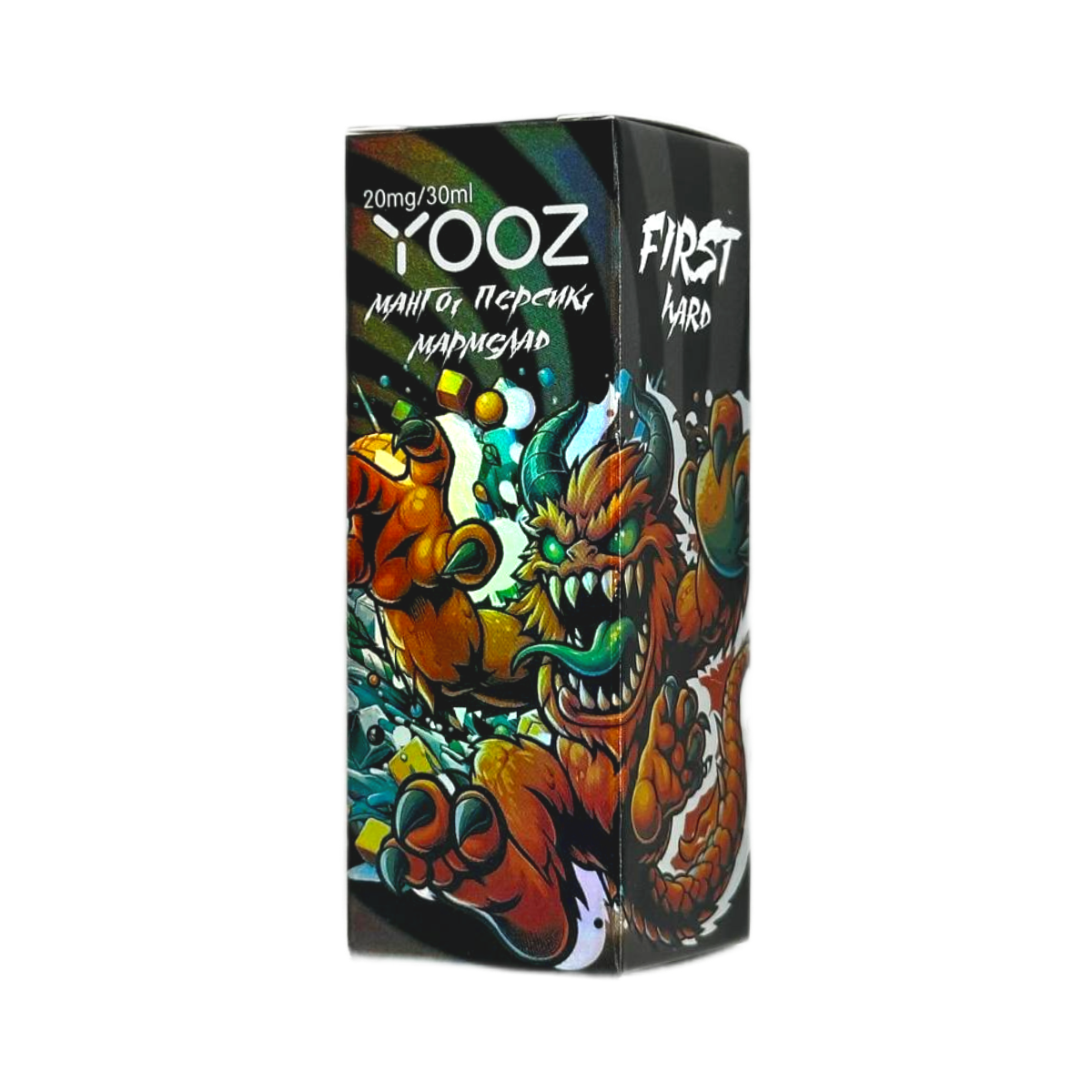 YOOZ Hard Манго персик мармелад 30мл.