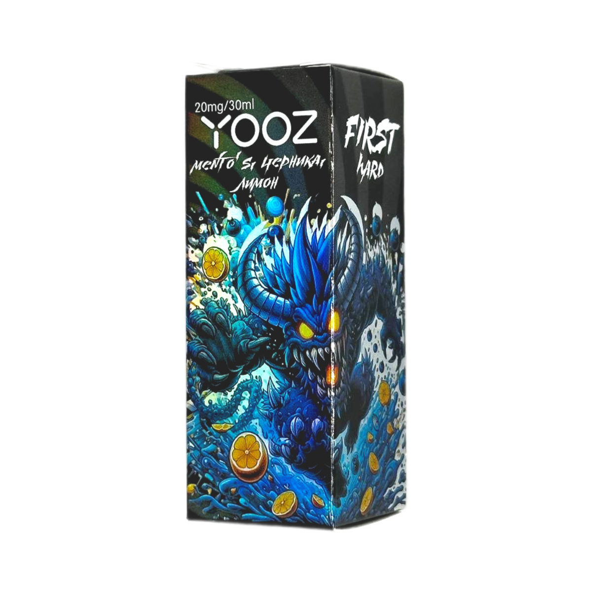 YOOZ Hard Ментос черника лимон 30мл.