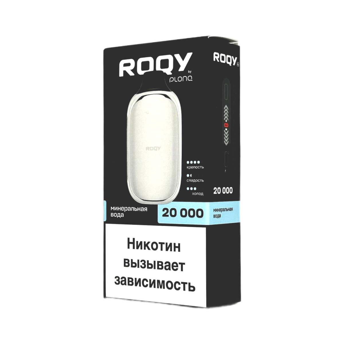 PLONQ ROQY L 20000 Минеральная вода 2%