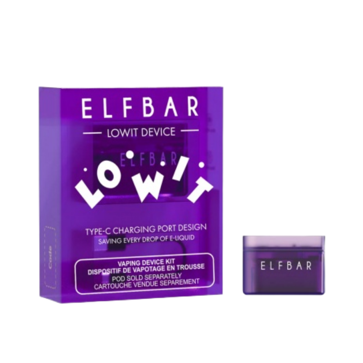 ELFBAR LOWIT Фиолетовый