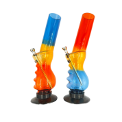 Бонг TVC 32см отпечаток разноцветные