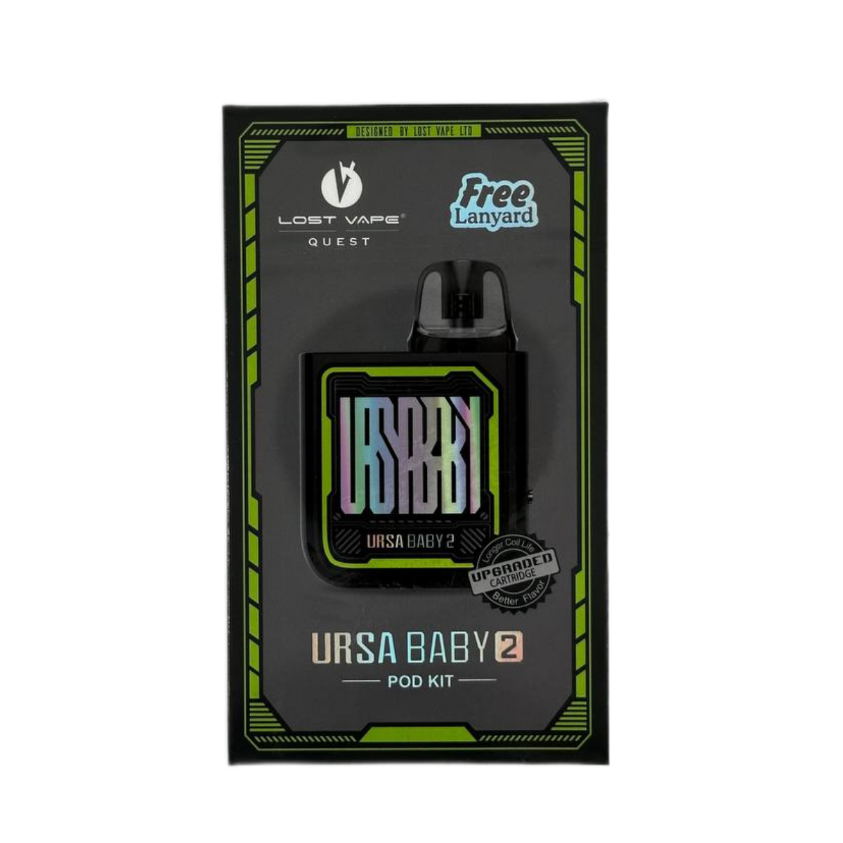 Lost Vape Ursa Baby 2 Pod Kit 900mAh Черный