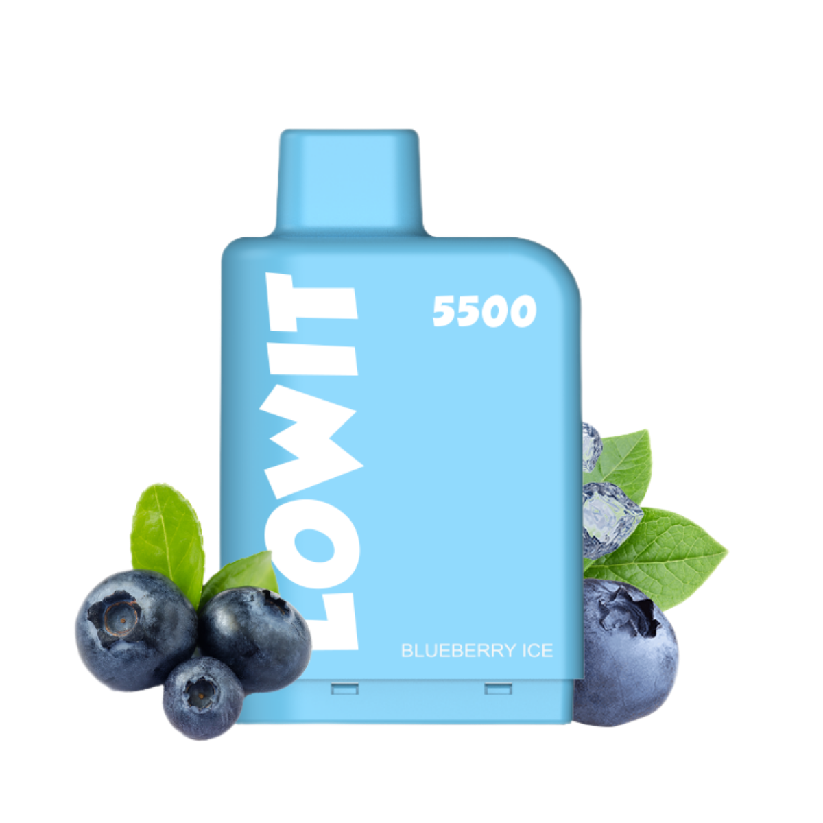 Картридж ELFBAR LOWIT 5500 Черника лед 12мл 2%