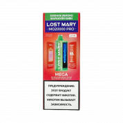 LOST MARY MO 20000 PRO Зеленое яблоко маракуйя киви 2%