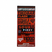 TIKOBAR FLASH 11000 Кислая вишнёвая шипучка 2%