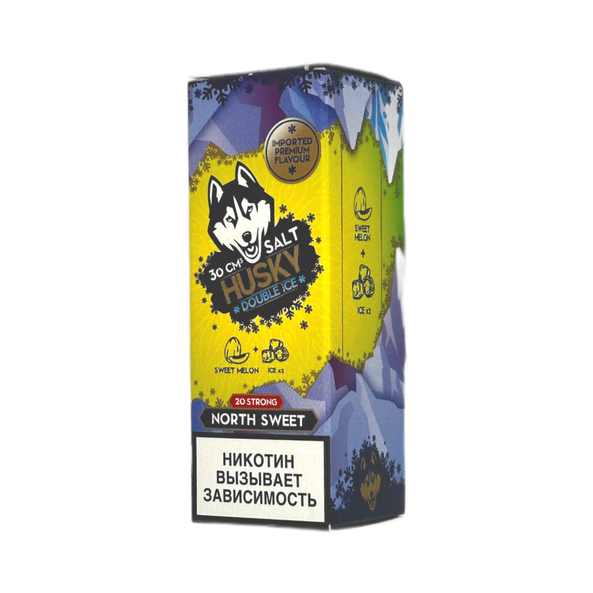 HUSKY SALT strong   double ICE Ледяная дыня 30мл.20мг.