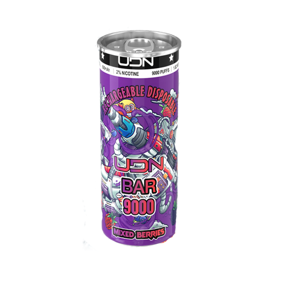 UDN BAR 9000 Микс ягод 2%
