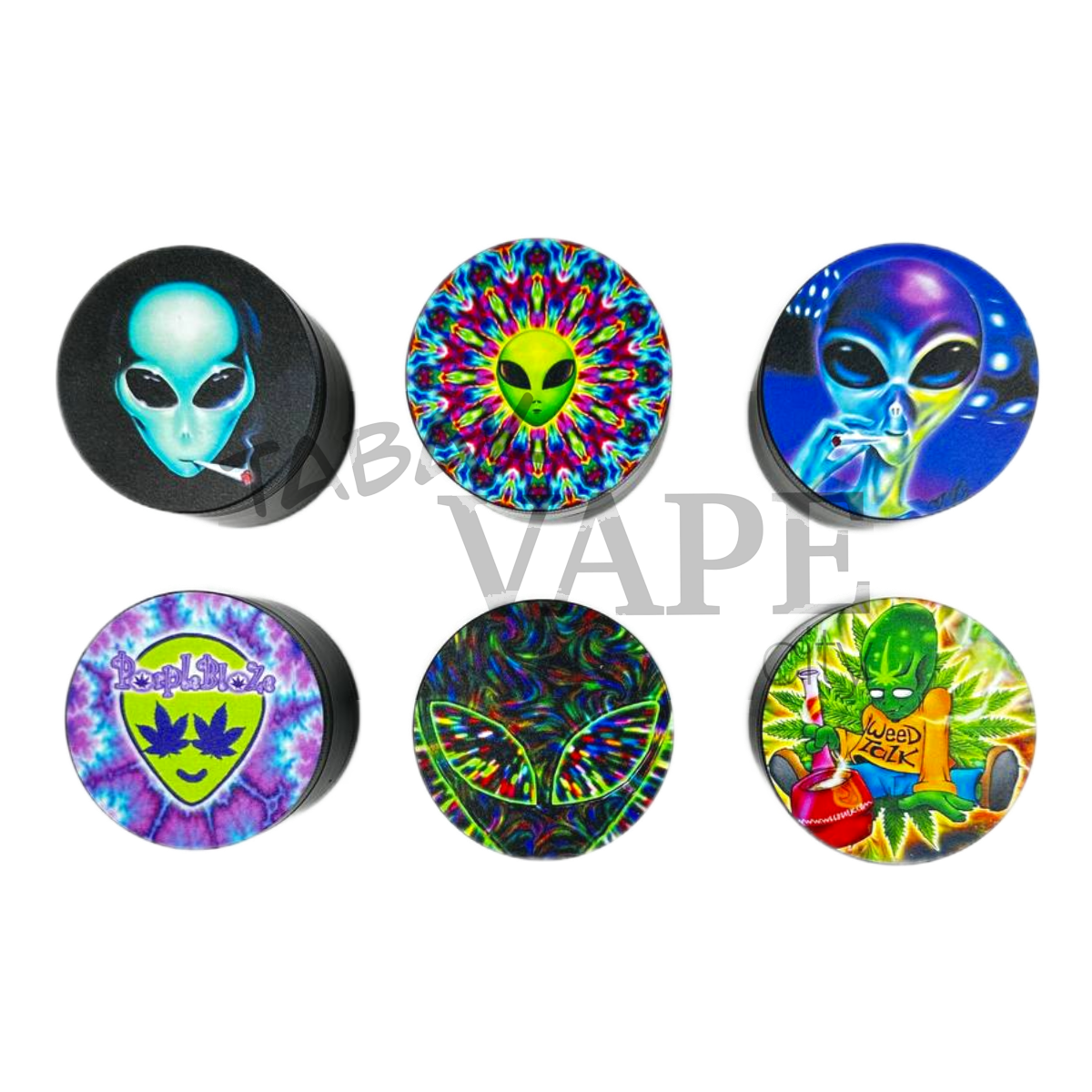 Гриндер TVC 6см тройной инопланетянин