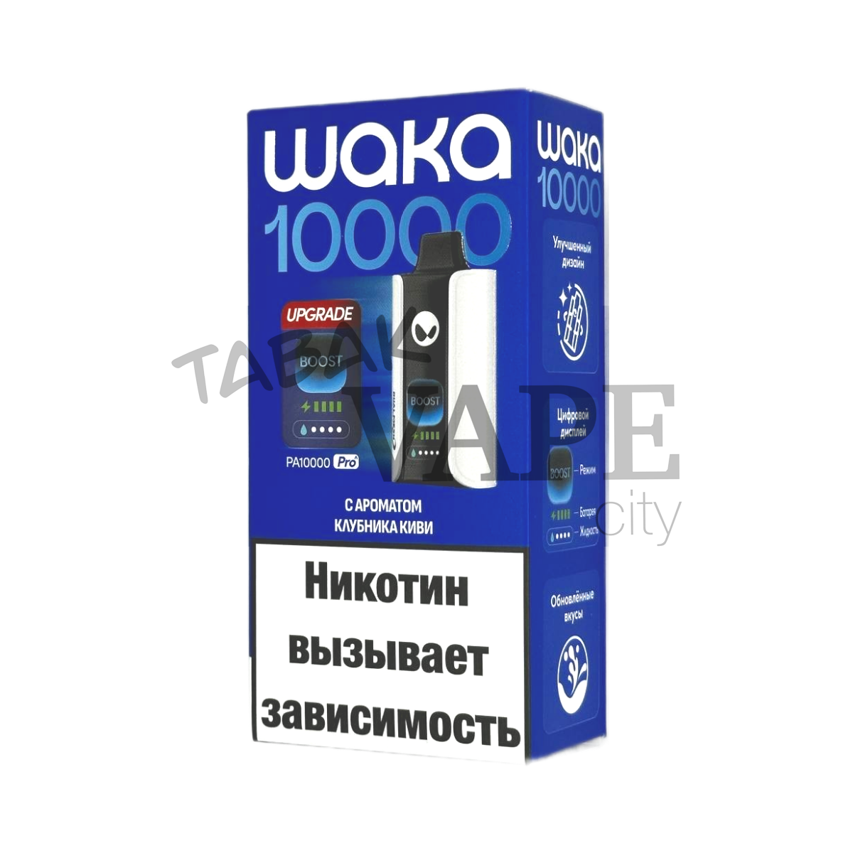 WAKA soPRO PA BOOST 10000 EXTRA Клубника киви 1,8%