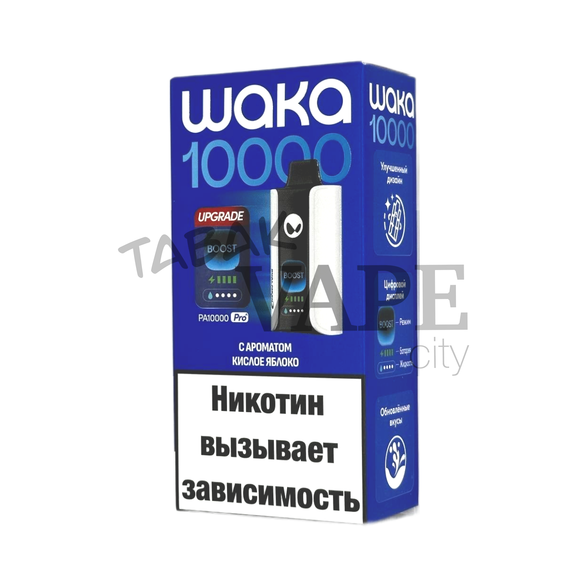 WAKA soPRO PA BOOST 10000 EXTRA Кислое яблоко 1,8%