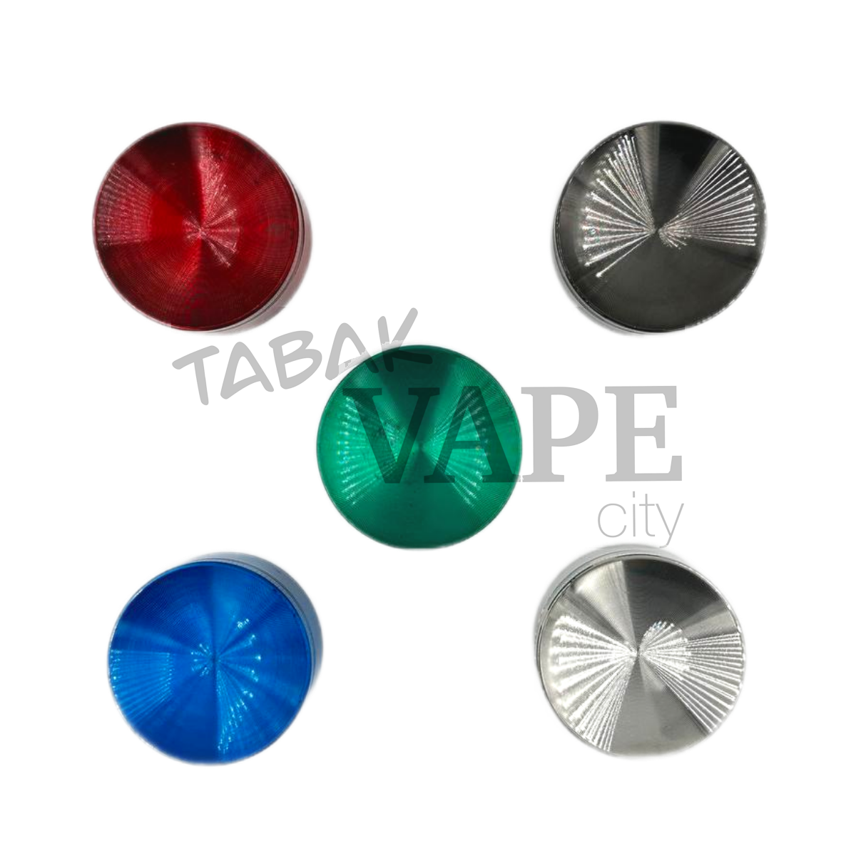 Гриндер TVC 5см тройной цветной