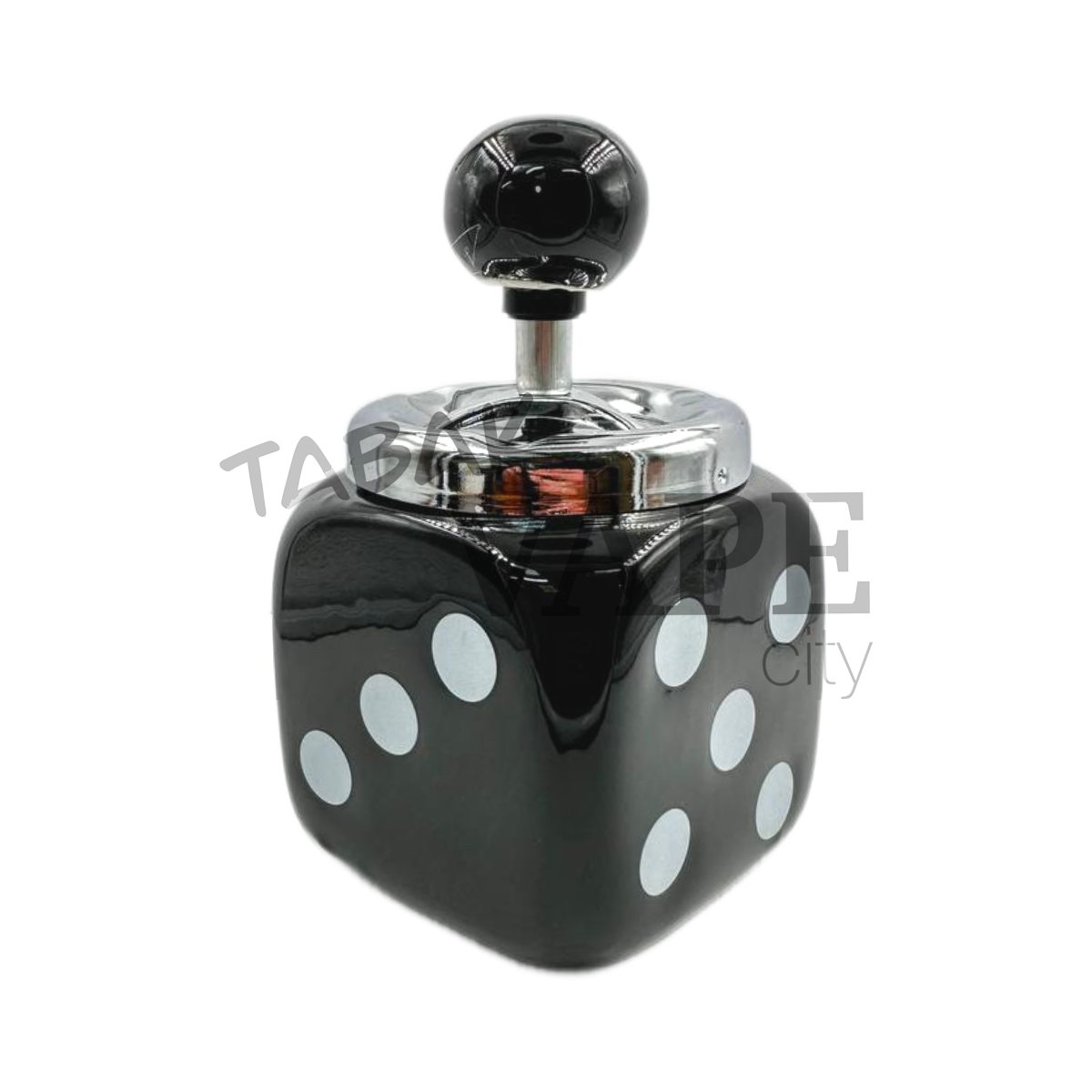 Пепельница TVC керамическая кости /крутящий элемент D9см.