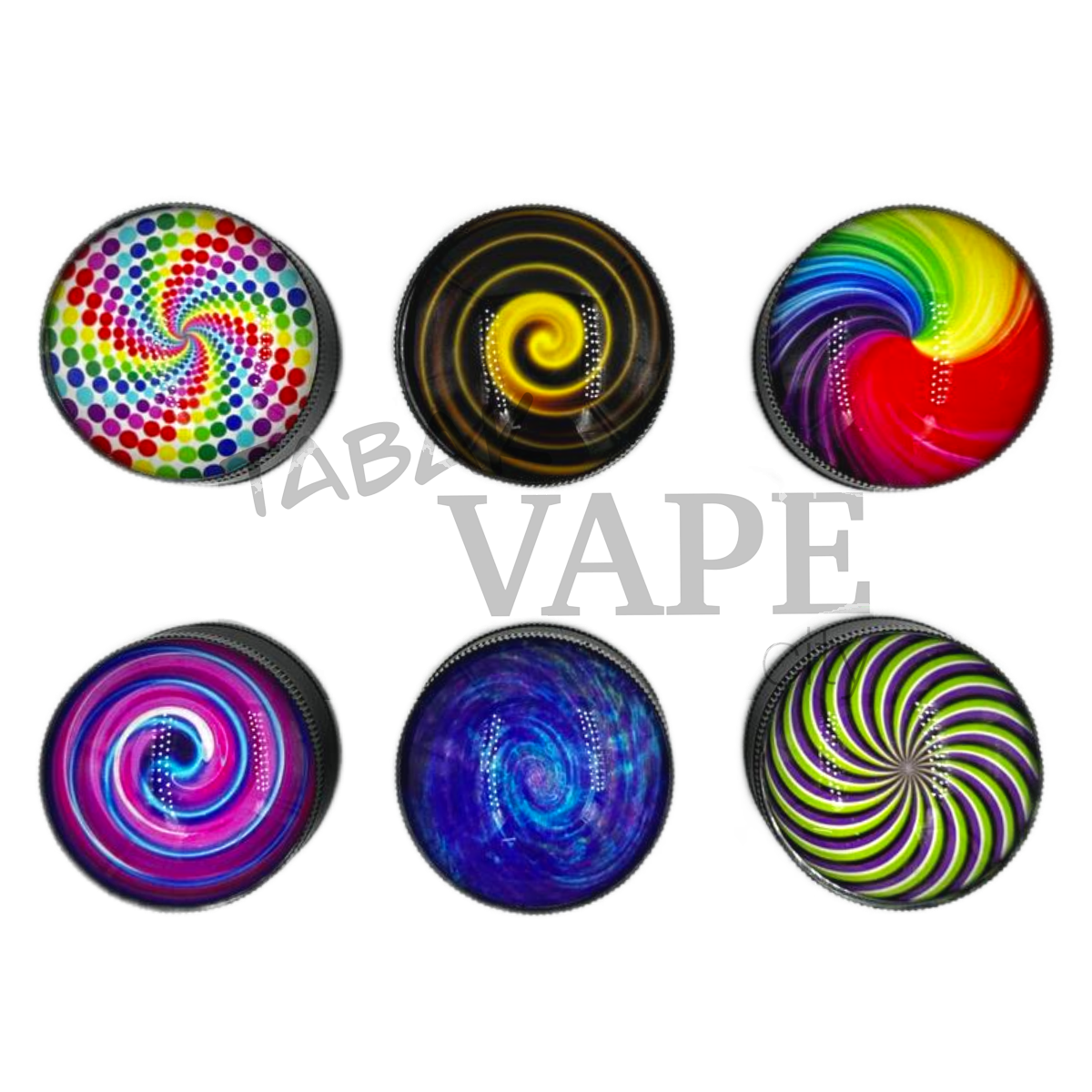 Гриндер TVC 5см двойной калейдоскоп стекло