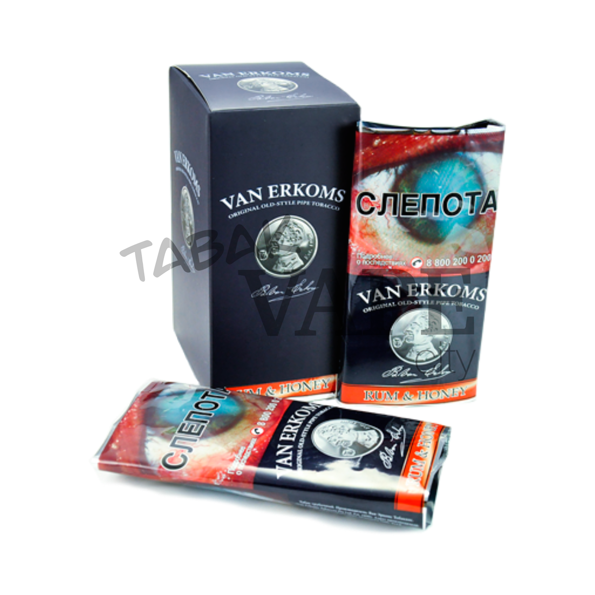 Табак трубочный VAN ERKOMS Rum & Honey 40 гр.
